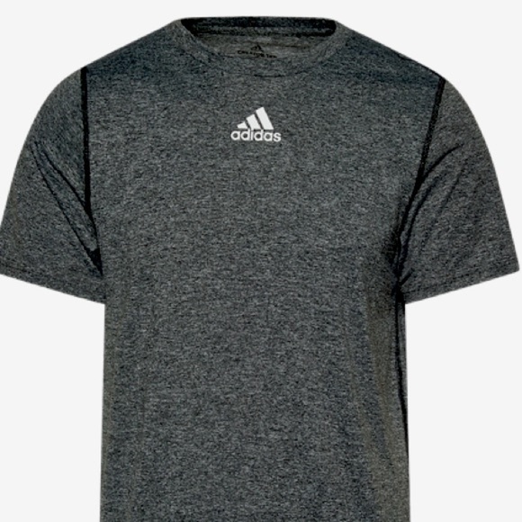 ADIDAS Active T Shirt, Creator Climalite, Heather Gray, Men’s Size XL, Logo - Picture 1 of 5